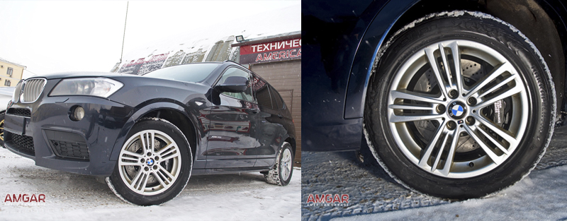 тормоза High Performance Brakes на BMW X3 X-Drive