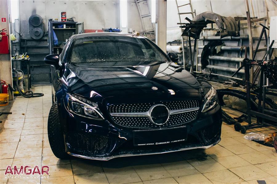 Кузовной ремонт Mercedes C-Coupe